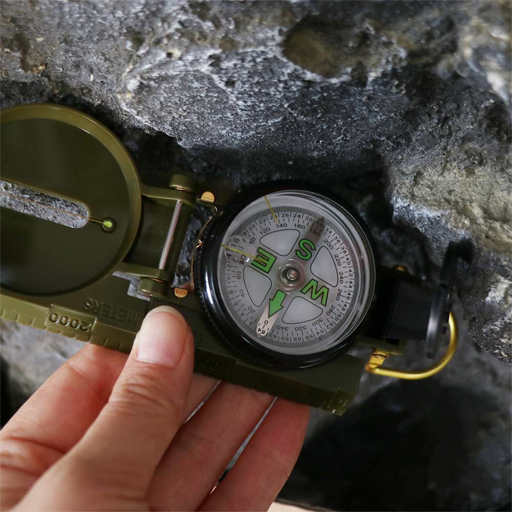 Waterproof Professional Compas - Compass Lensatic 评论和价格